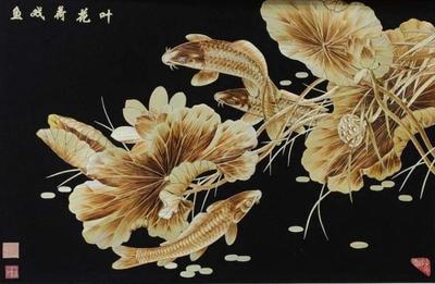 蘆俊俠的麥秸畫 匠心獨運的藝術珍品