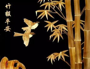 精美的中國傳統麥秸畫藝術